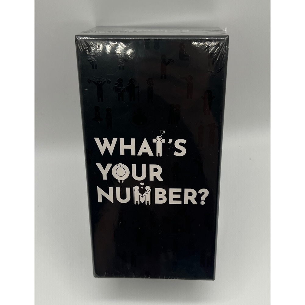 WYN What's Your Number Card Game Player Ten Games New Sealed Party Game